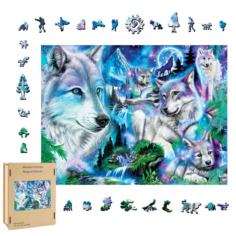 Magical Wolves Puzzle